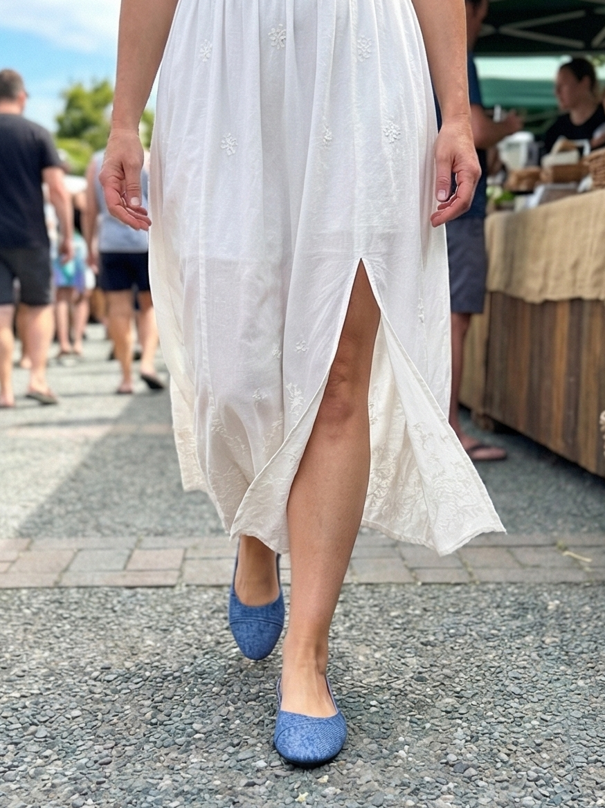 Parisian Slingback - Denim