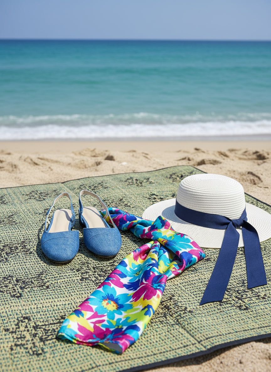 Parisian Slingback - Denim