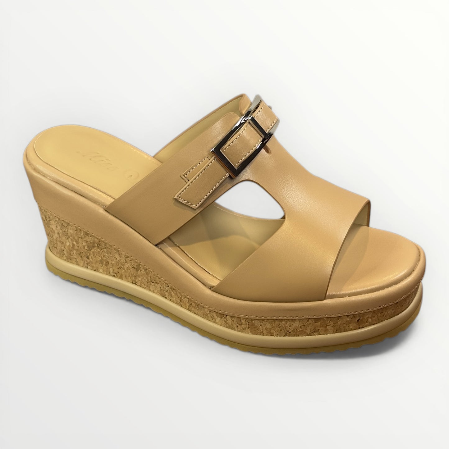 The Arrowtown Cork Wedge Slide