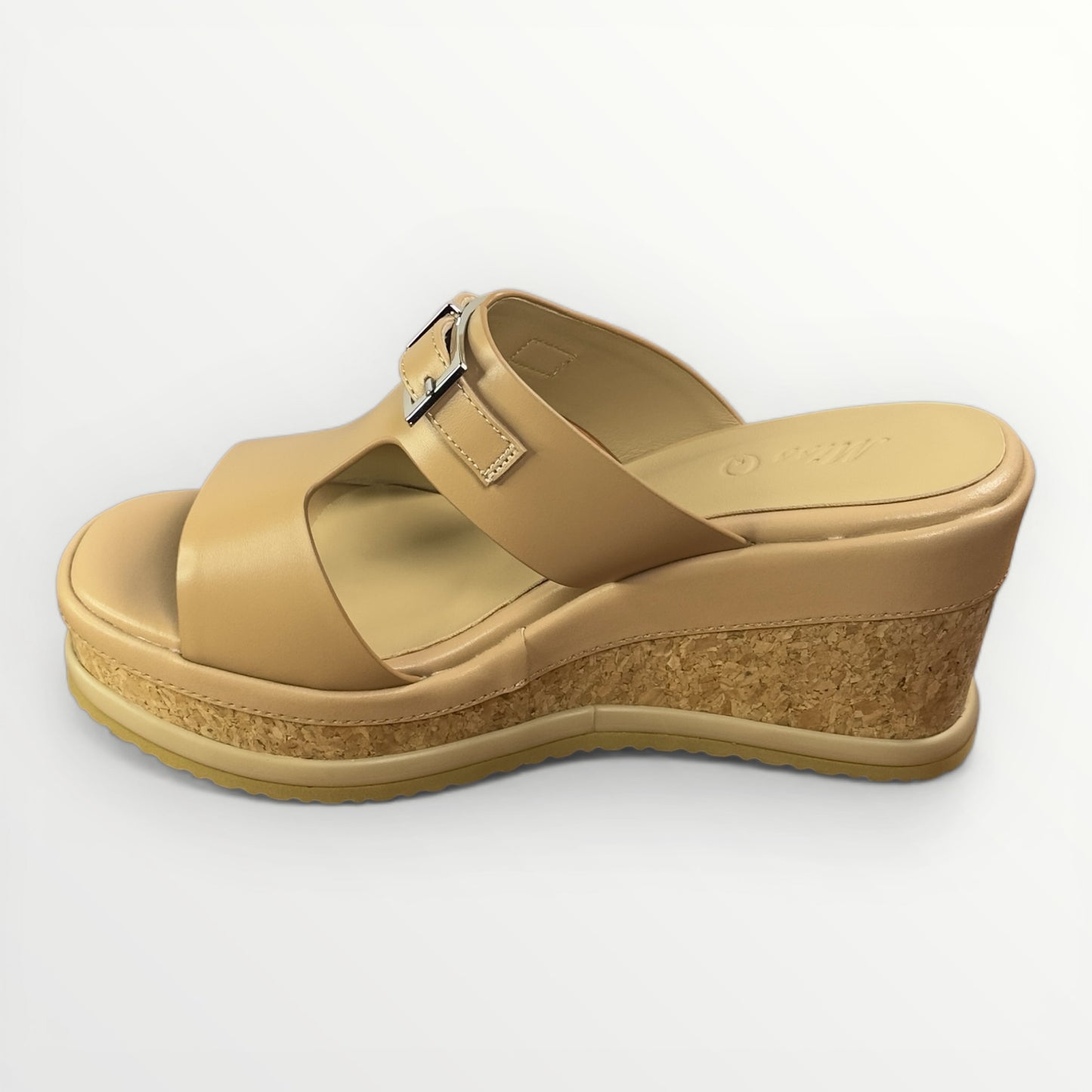 The Arrowtown Cork Wedge Slide