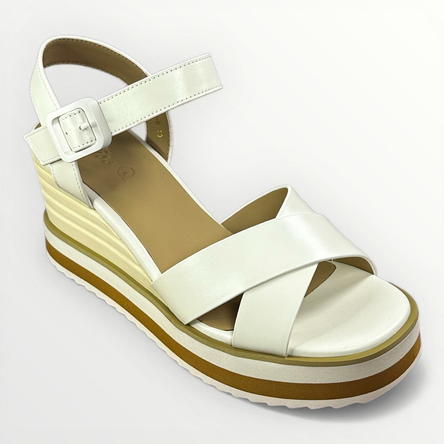 The Takapuna Platform Wedge Sandal