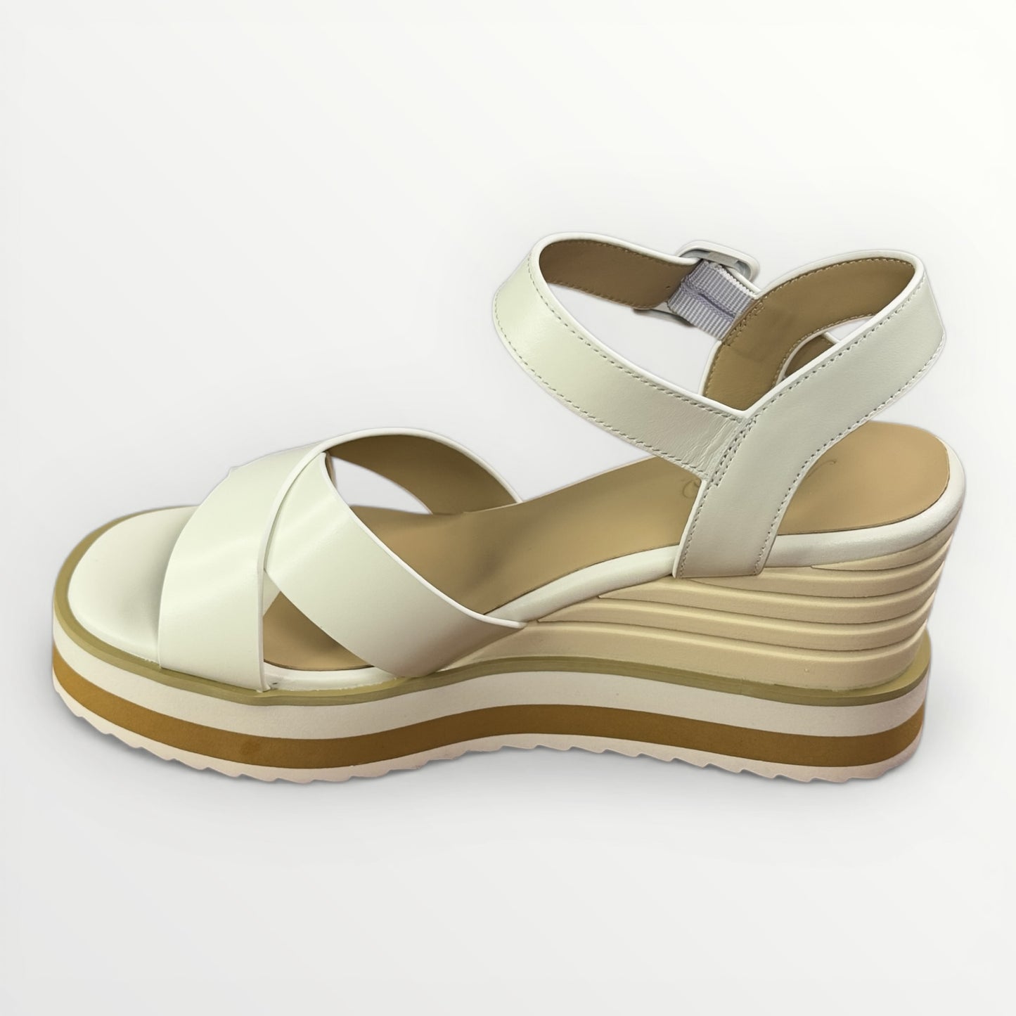 The Takapuna Platform Wedge Sandal