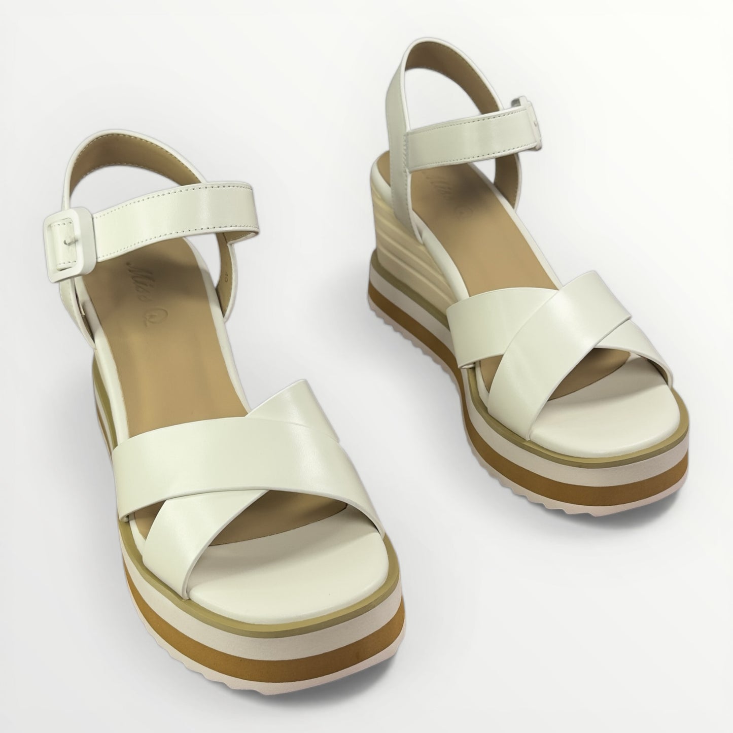 The Takapuna Platform Wedge Sandal