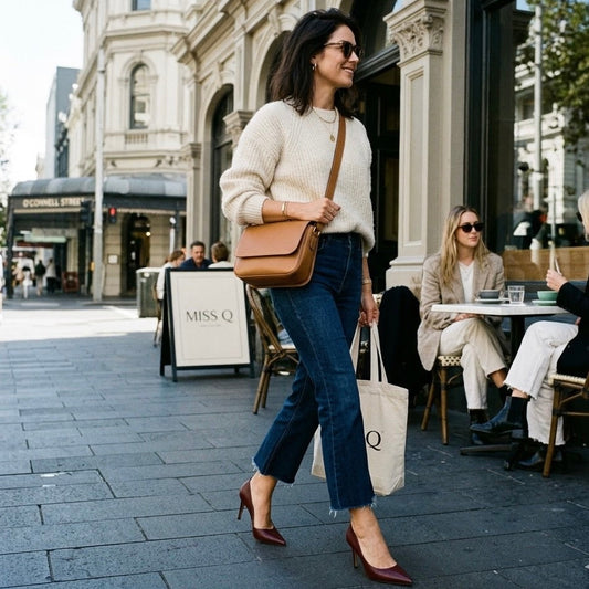 The Burgundy O’Connell Heel