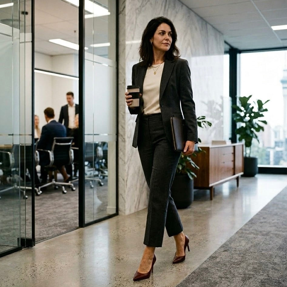 The Burgundy O’Connell Heel