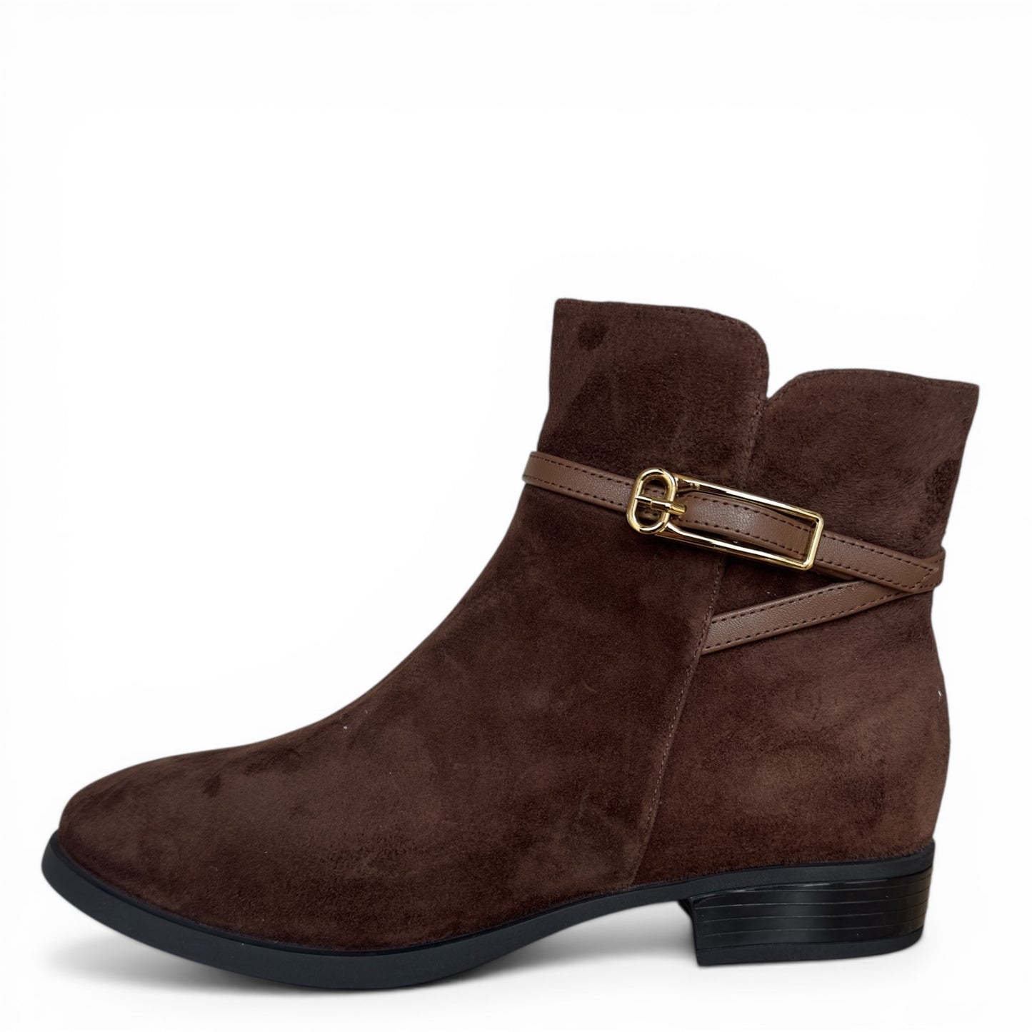 Thorndon Dark Brown Suede Ankle Boot